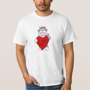 Macaco Sock, adoro camisetas e presentes