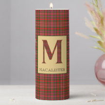 MacAlister Tartan Monograma M
