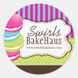Macaron e Dessert - Adesivos