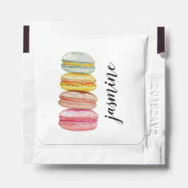 Macarons Franceses Aquarela Pintado à Mão