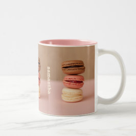 Macaroons - canecas de monograma personalizadas