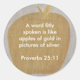 Maçãs de ouro em imagens de prata, autocolantes