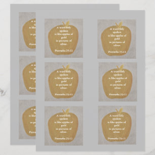 Maçãs de ouro em prata, padrão, papel para rascunh