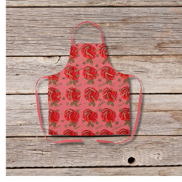 Maçãs e especiarias, de inspiração rosa, cor-de-ro