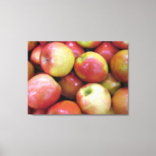 Maçãs na Canvas
