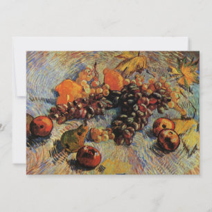 Maçãs, peras, limões, uvas de Vincent van Gogh