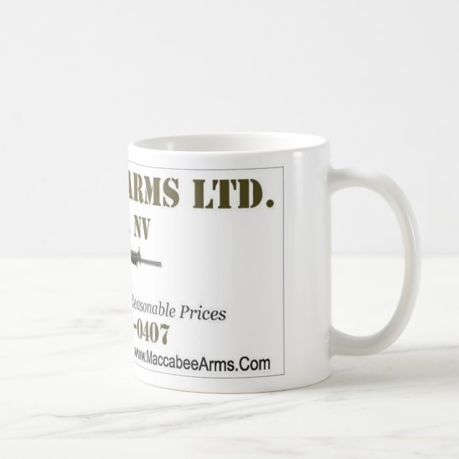 MACCABEE ARMA A CANECA DE CAFÉ (Direita)