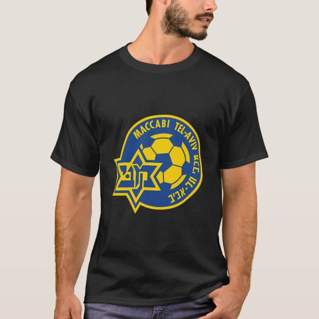 Maccabi Tel Aviv Camisa Esporte Fc Futebol Club Is (Frente)