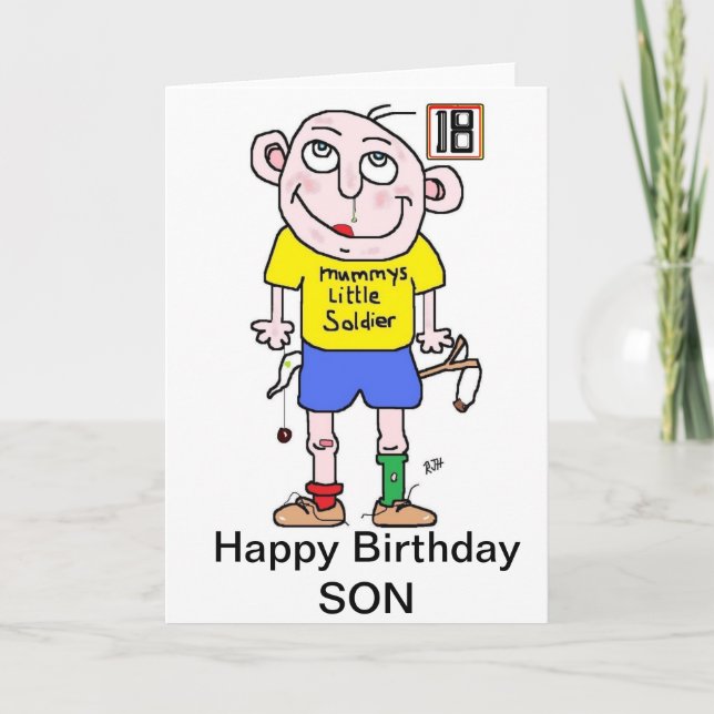 MACHO DO CARTÃO DE ANIVERSÁRIO 18 (Frente)