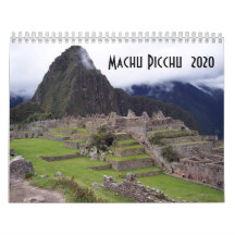 Machu Picchu - Calendário 2020