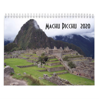 Machu Picchu - Calendário 2020