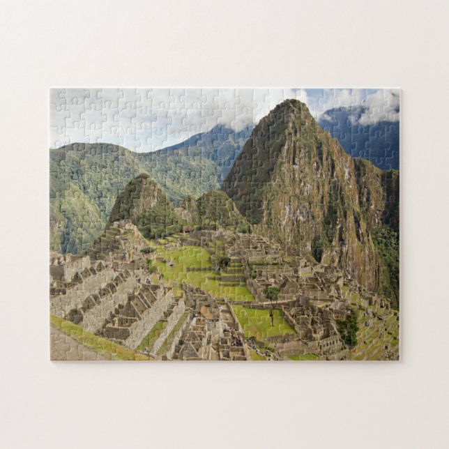 Machu Picchu, cidade do inca no quebra-cabeça de (Horizontal)