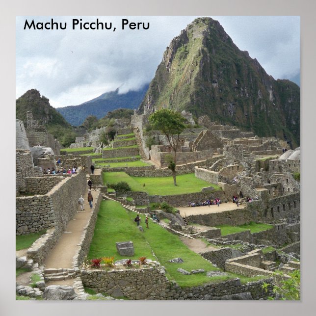 Machu Picchu Impressão (Frente)