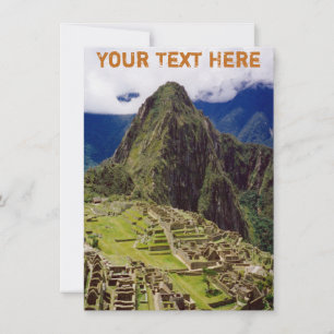 Machu Picchu personalizável, Peru