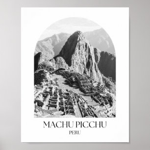 Machu Picchu Peru Arch Photo Impressão