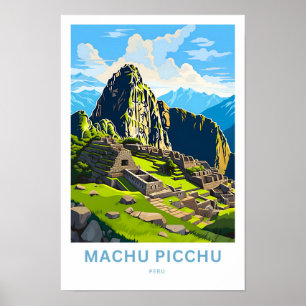 Machu Picchu Peru Viagem Impressão