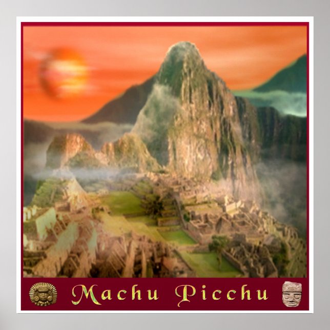 Machu picchu poster (Frente)