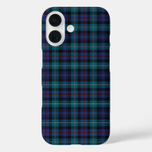 Mackenzie Clan Blue e Turquoise Modern Tartan