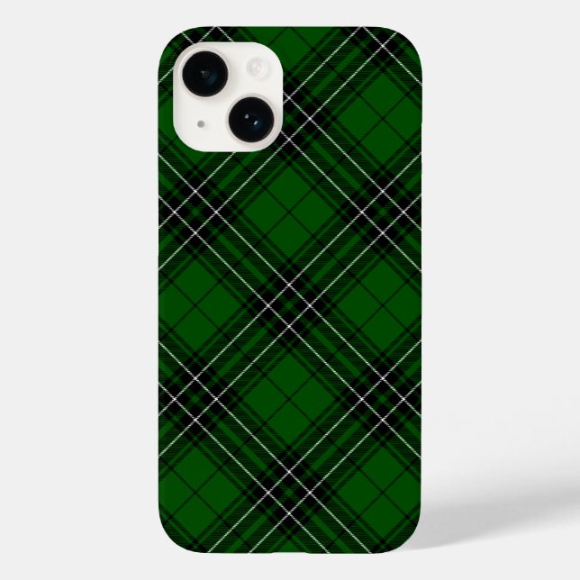 MacLean Tartan Verde e Xadrez Preta (Verso)