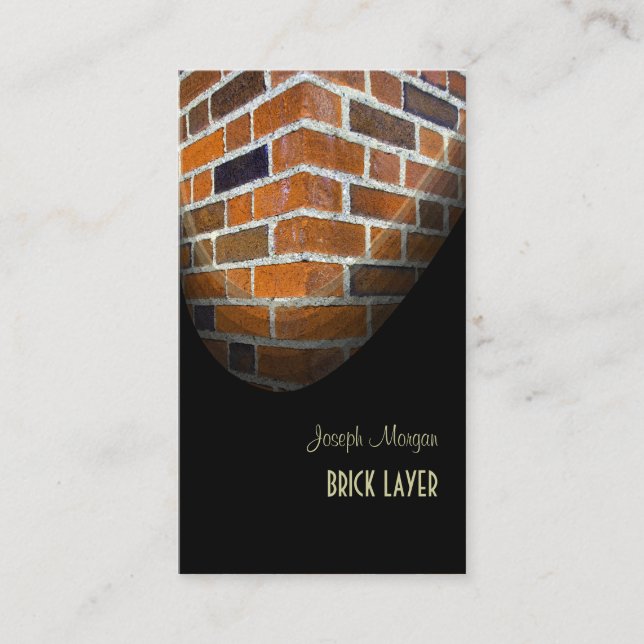 Maçons, cartões de visitas de pedreira (Frente)