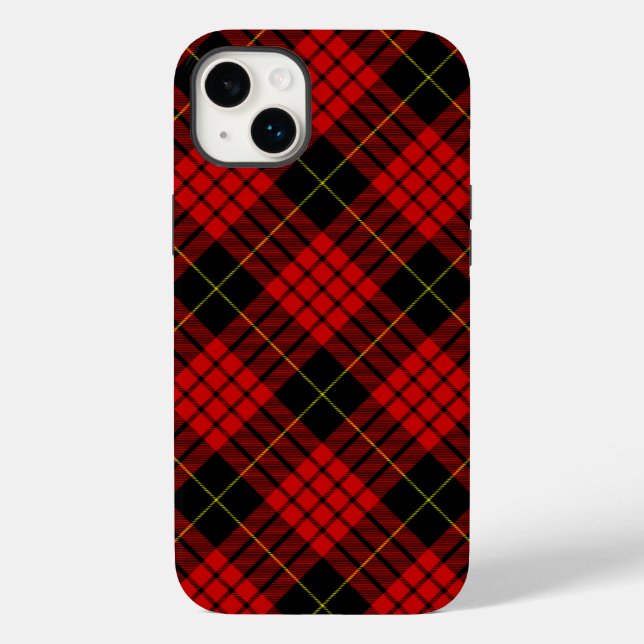 MacQueen Tartan Red and Black Xadrez (Verso)