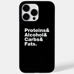 Macronutrientes. Proteínas, Álcool, Carbos E Gordu