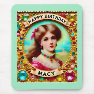 MACY ~ ETHEREAL Vintage Retrato ~ Mousepad