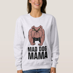 MAD BULLDOG MAMA LADIS T-SHIRTS