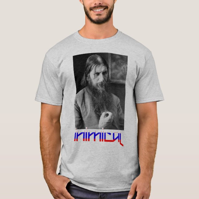 Mad Monk Grigori Rasputin T-Shirt (Frente)