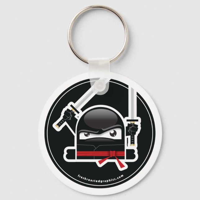 Mad Ninja Skills chaveiro (Frente)
