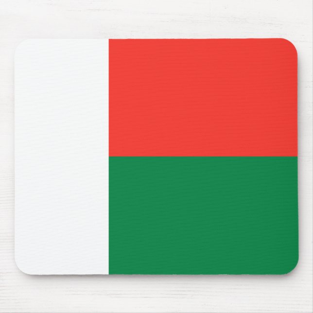 Madagascar Flag Mousepad (Frente)