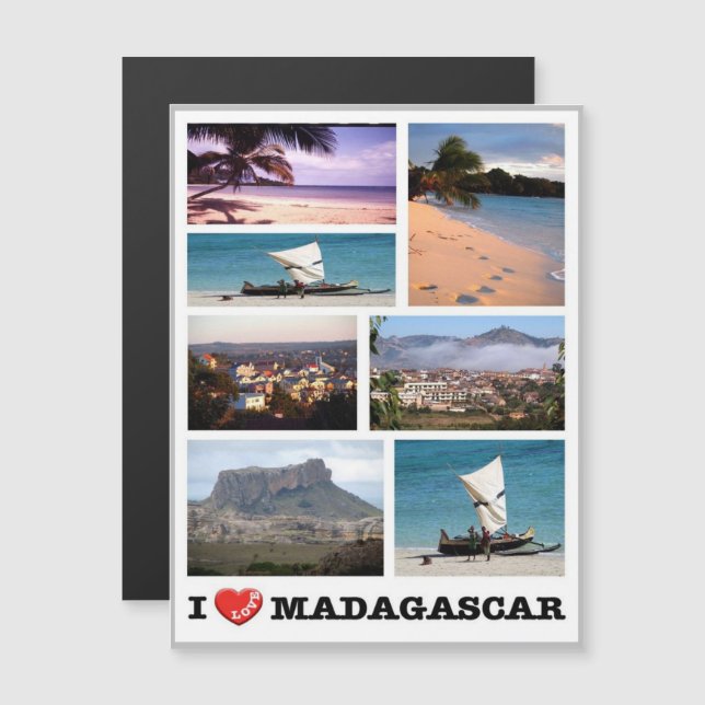 Madagascar - I Love - (Frente/Verso)