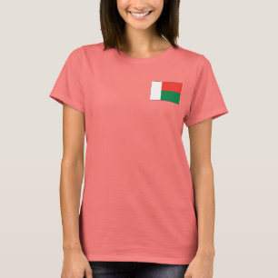 Madagascar Sinalizador + T-Shirt do Mapa