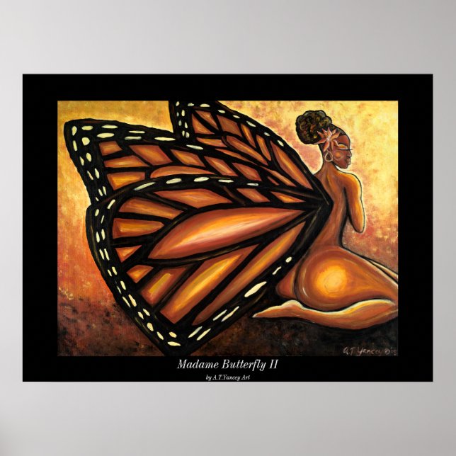 Madame Butterfly II Poster (Frente)