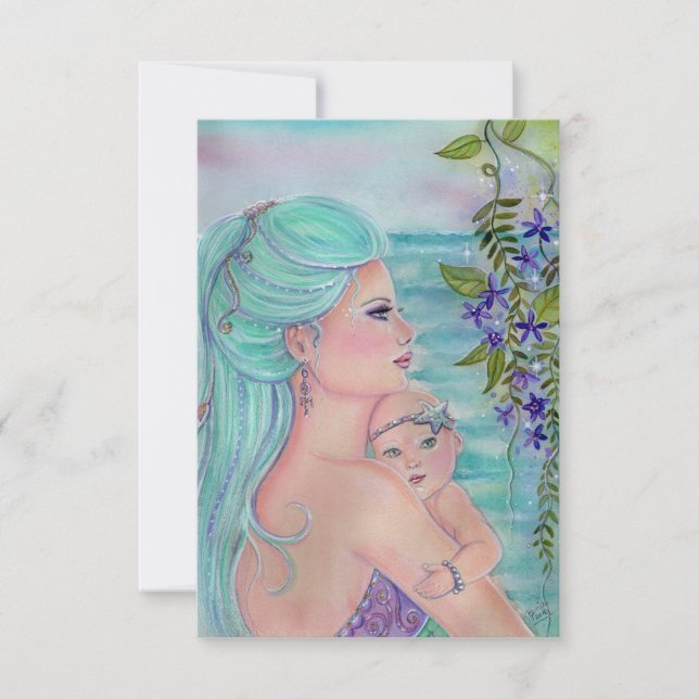 Madame e convites para bebês de Renee Lavoie (Frente)