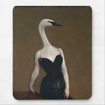 Madame X tem um Mousepad de Pescoço Swanlike