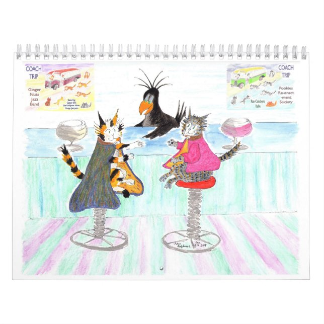 MadCatWoman & calendário dos gatos (Capa)