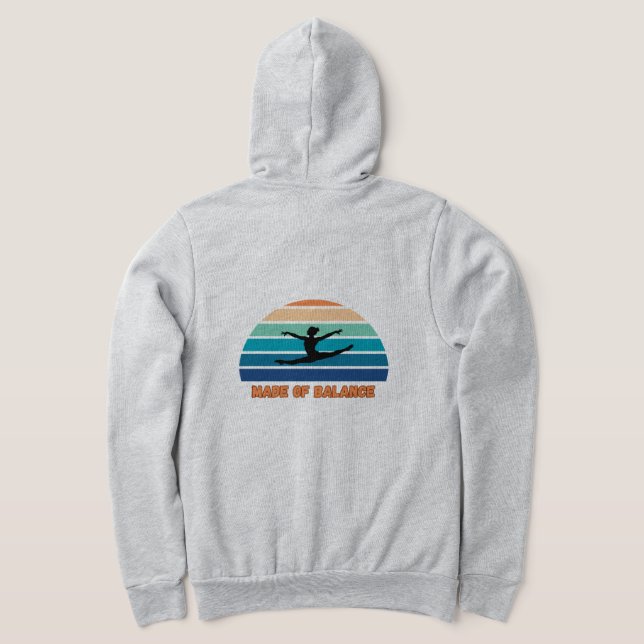 Made of Balance – Minimal Statement T-Shirt (Postura das costas)