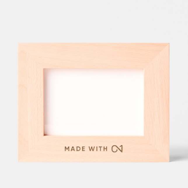 Made with ON1 - Laser Etched Picture Frame, (Front)