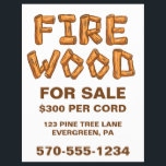 Madeira De Bombeiro Profissional Para Folheto Pers<br><div class="desc">Promova seu negócio de madeira de fogo com este folheto fácil de personalizar. Este panfleto arrojado tem a mensagem FIRE WOOD FOR SALE com as palavras FIRE WOOD em letras de madeira. O resto do texto deste folheto pode ser facilmente personalizado com suas próprias informações.</div>