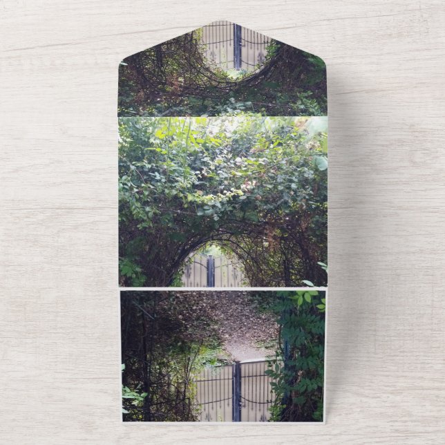 Madeira de Portas de Convite para noivados (Outside)