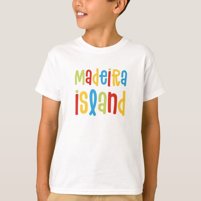 Madeira Island Boy T-Shirt (Frente)