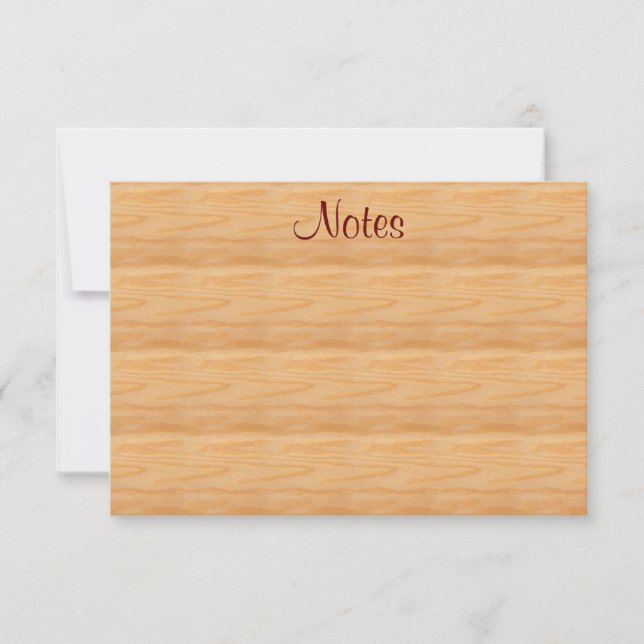 Madeira marrom parece Modelo de texto de script ca (Frente)