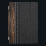Madeira realística e textura de couro costurada<br><div class="desc">A combinação de texturas da madeira e do couro costurou para formar um design bonito e puro. NOTA: Este produto não é compo da madeira ou do couro real,  e o design é para a finalidade estética somente.</div>