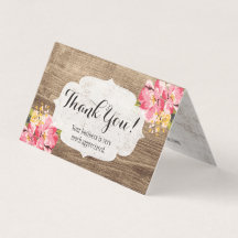 Madeira Rústica E Hibisco Rosa Pintado Obrigado