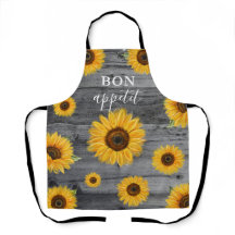 Madeira Rústica Floral Floral Bon Apetitivo Chef