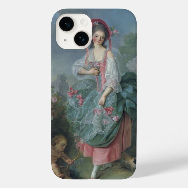 Mademoiselle Guimard como Terpsícore (Verso)