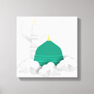Madina Islamic canvas art