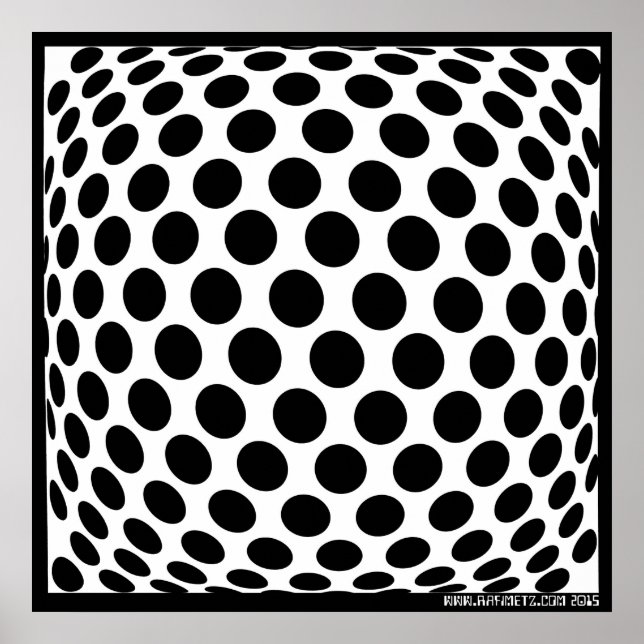 Madison Op Art Poster (Frente)