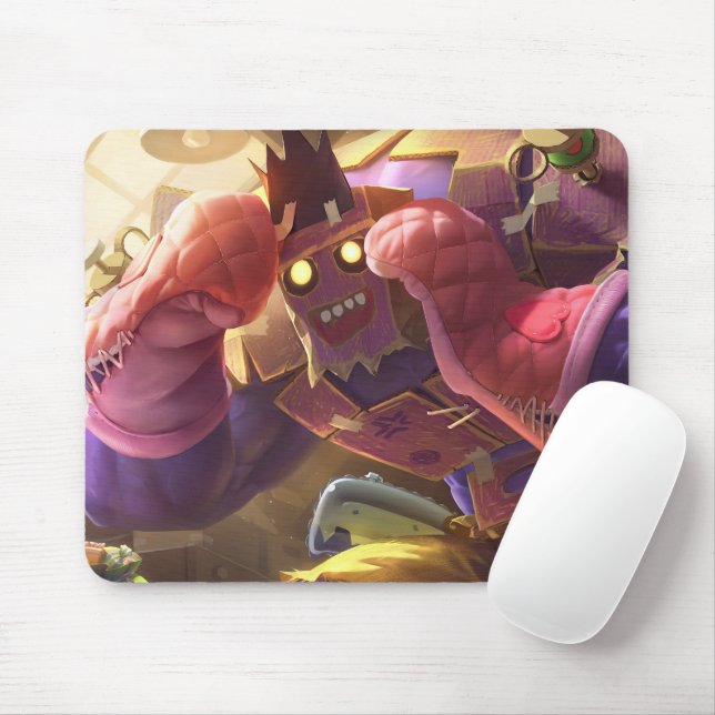 Madman Gaming Mousepad | Power Lifter Themed Art (Com mouse)